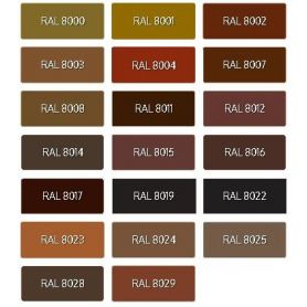 Synthetic Glaze Lucid Ral Browns
